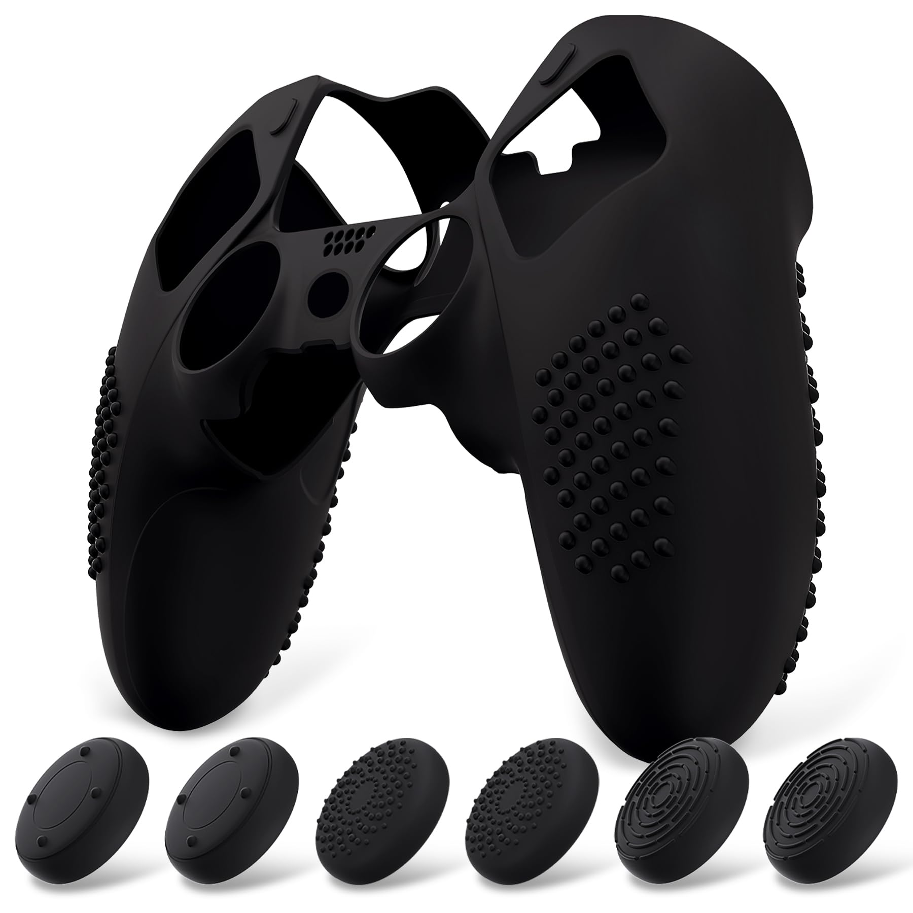 silicone cover case for PlayVital ps5 Edge soft rubber protector skin for ps5 with thumb grip cap 3D Studded Edition Studded Edition Non-slip
silicone cover case for PlayVital ps5 Edge soft rubber protector skin for ps5 with thumb grip cap 3D Studded Edition Studded Edition Non-slip
