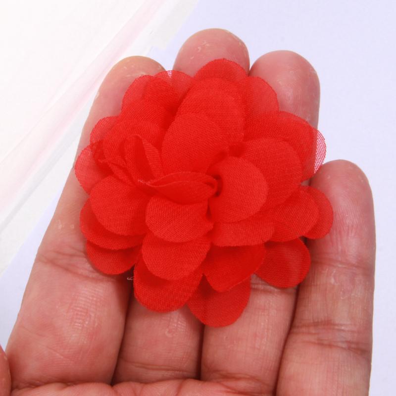 10Pcs 5cm Handmade Small Chiffon Fabric Artificial Flowers Head For Wedding Dress Hats Home Decoration DIY Accessories красный
10Pcs 5cm Handmade Small Chiffon Fabric Artificial Flowers Head For Wedding Dress Hats Home Decoration DIY Accessories красный
