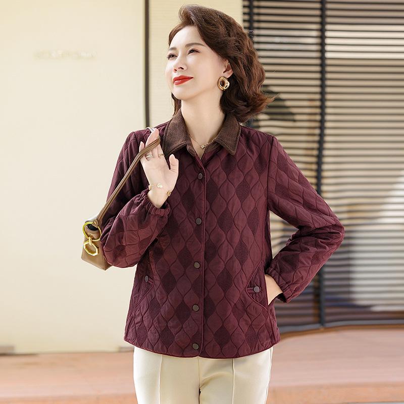 2026 Elegant Casual Jacket for Middle-Aged and Elderly Women - Stylish Lapel Short Coat for Spring and Autumn 4XL (suggested 135-150 jin) фіолетовий
2026 Elegant Casual Jacket for Middle-Aged and Elderly Women - Stylish Lapel Short Coat for Spring and Autumn 4XL (suggested 135-150 jin) фіолетовий