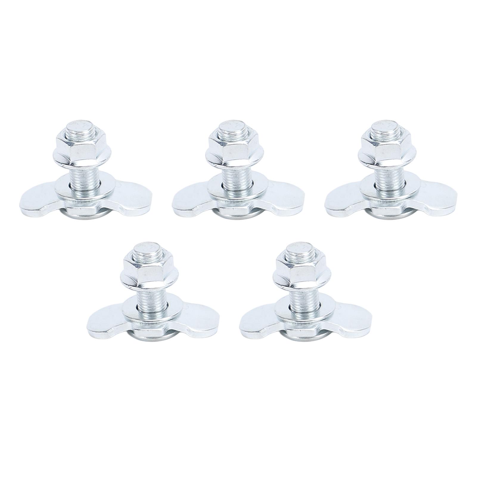 5Pcs L Track Double Lug Threaded Stud Fitting M10 X 30mm Tie Down Anchor Bolt for Truck Bed Trailer
5Pcs L Track Double Lug Threaded Stud Fitting M10 X 30mm Tie Down Anchor Bolt for Truck Bed Trailer