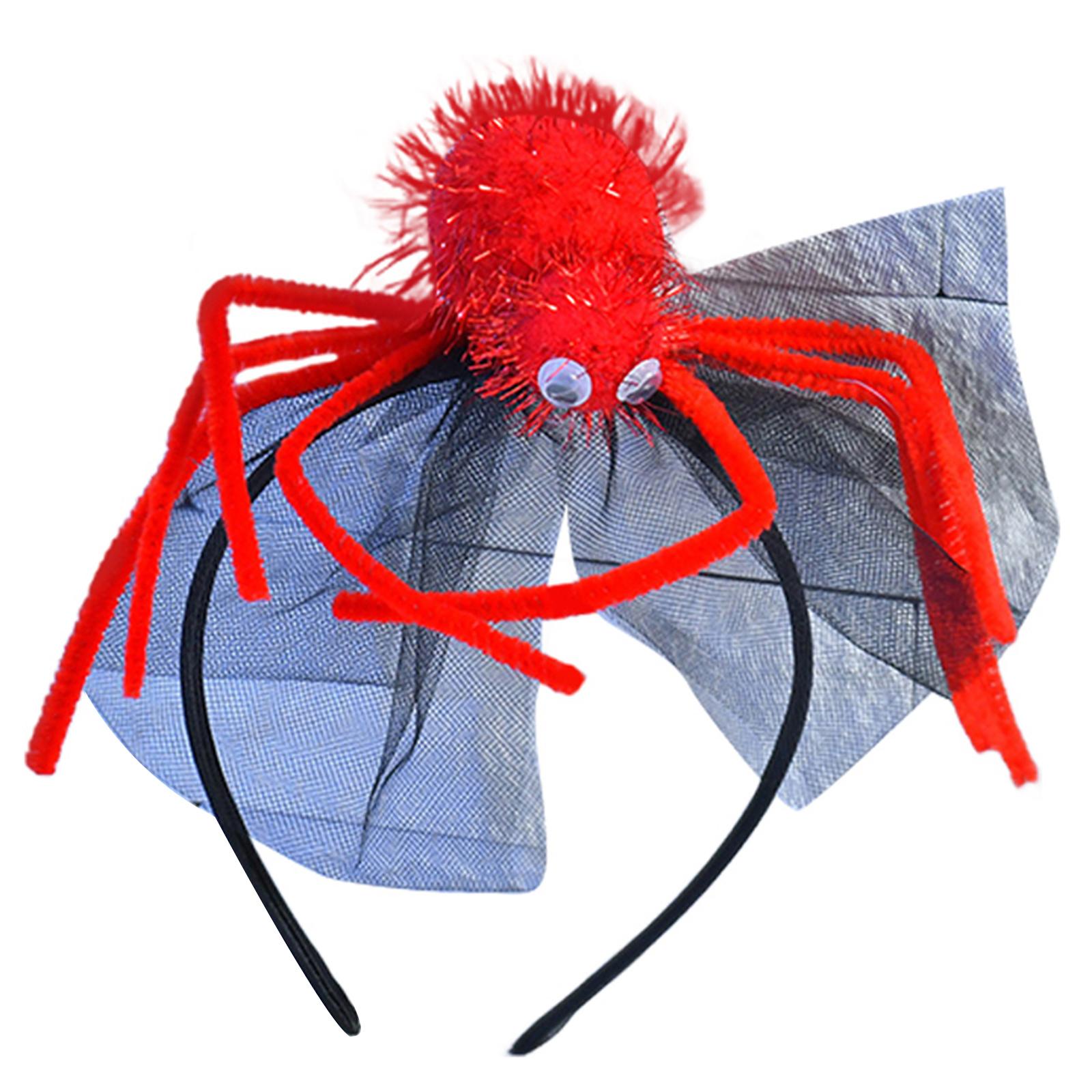 Cute Araneid Headband for Kids Halloween Decoration,Theme Parties Dark Araneid Headband with Colorful Tinsel
Cute Araneid Headband for Kids Halloween Decoration,Theme Parties Dark Araneid Headband with Colorful Tinsel