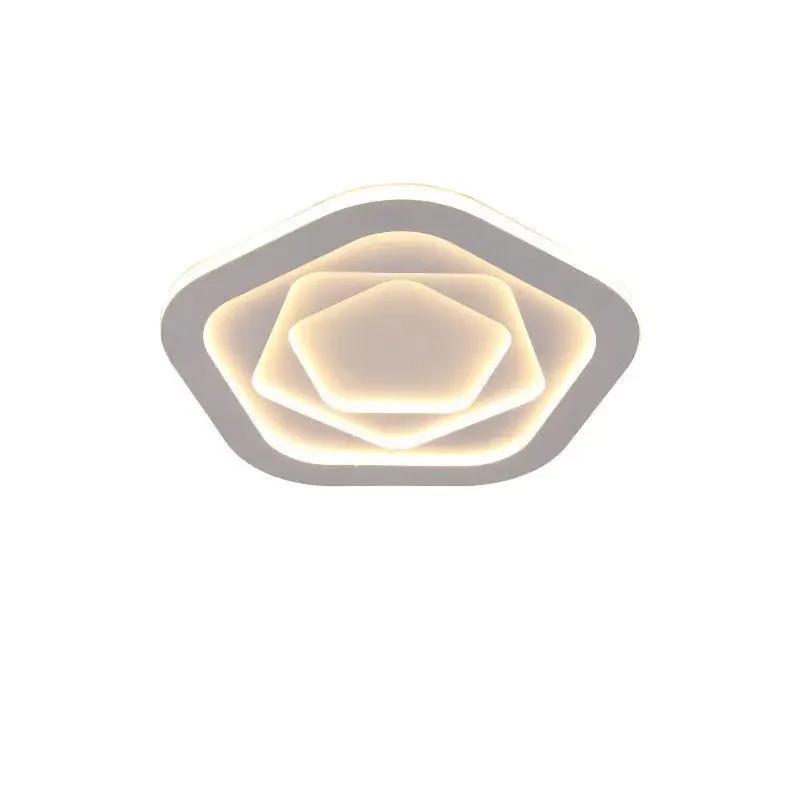 Спальня Гостиная Потолочные светильники Лампа Современная люстра de plafond moderne Современная светодиодная потолочная лампа для спальни Cold White&40CM белый