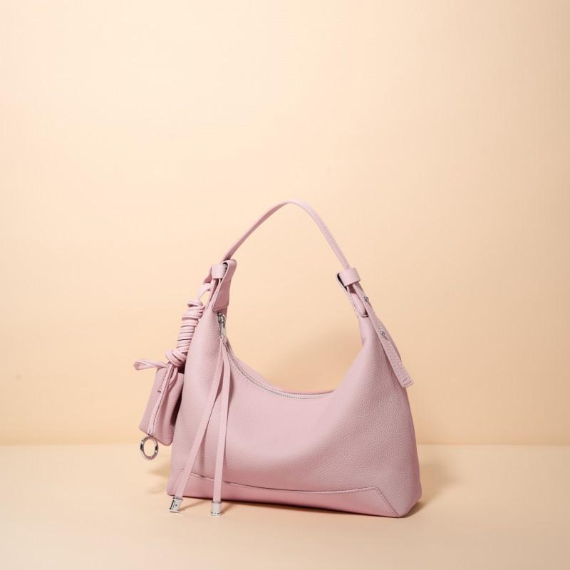 TOGO Top Layer Cowhide Single Shoulder Women s Bag Large Capacity Crossbody Tote Mommy Dumplings Fashionable Simple Length 27, Width 9, Height 19cm розовый
TOGO Top Layer Cowhide Single Shoulder Women s Bag Large Capacity Crossbody Tote Mommy Dumplings Fashionable Simple Length 27, Width 9, Height 19cm розовый