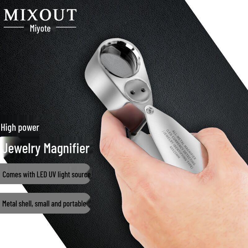 MIXOUT High Magnification LED UV Magnifier
MIXOUT High Magnification LED UV Magnifier