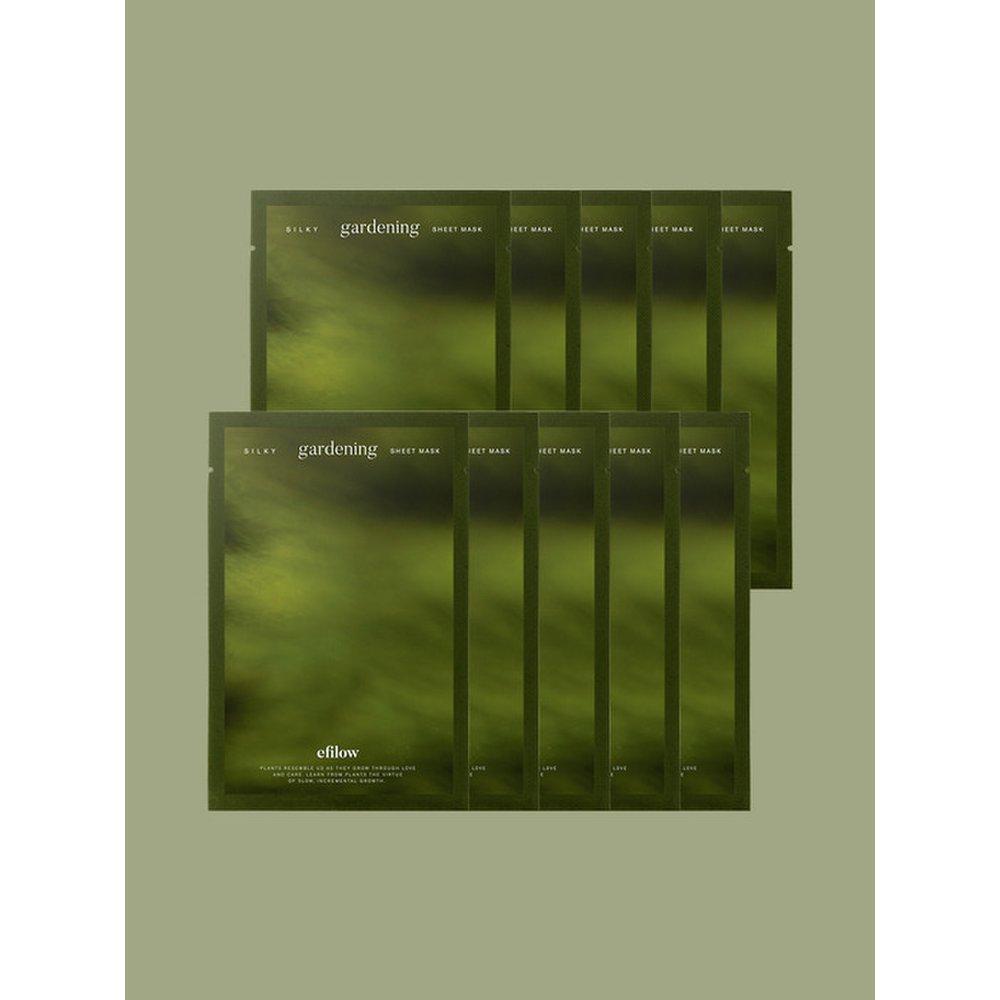 efilow gardening smooth texture slightly acidic vegan mask pack 24ml (10EA) 10 soothing mindfulness sheet masks
efilow gardening smooth texture slightly acidic vegan mask pack 24ml (10EA) 10 soothing mindfulness sheet masks
