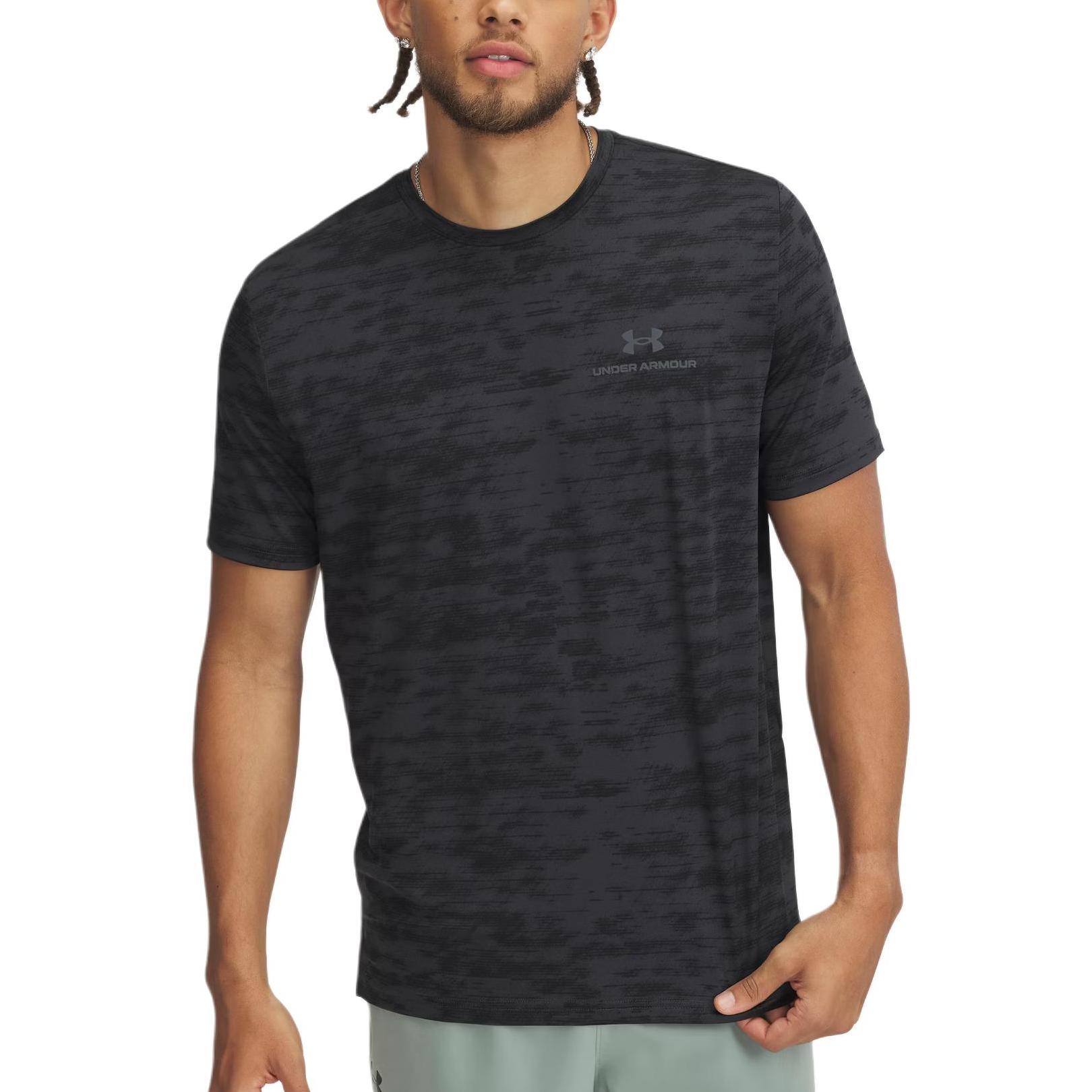 Under Armour Vanish Energy SS25 Printed Moisture-Wicking Loose Fit Short Sleeve T-Shirt Men Tops Dark-Gray Black 1383974-016 XL
Under Armour Vanish Energy SS25 Printed Moisture-Wicking Loose Fit Short Sleeve T-Shirt Men Tops Dark-Gray Black 1383974-016 XL