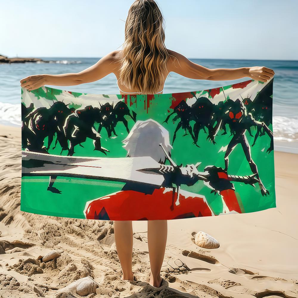 Cartoon Devil May Cry Towel Beach Towel Oversized Quick Dry Towel Absorbent Soft Swim BeachTowels for Men Women W30*H60(CM)
Cartoon Devil May Cry Towel Beach Towel Oversized Quick Dry Towel Absorbent Soft Swim BeachTowels for Men Women W30*H60(CM)