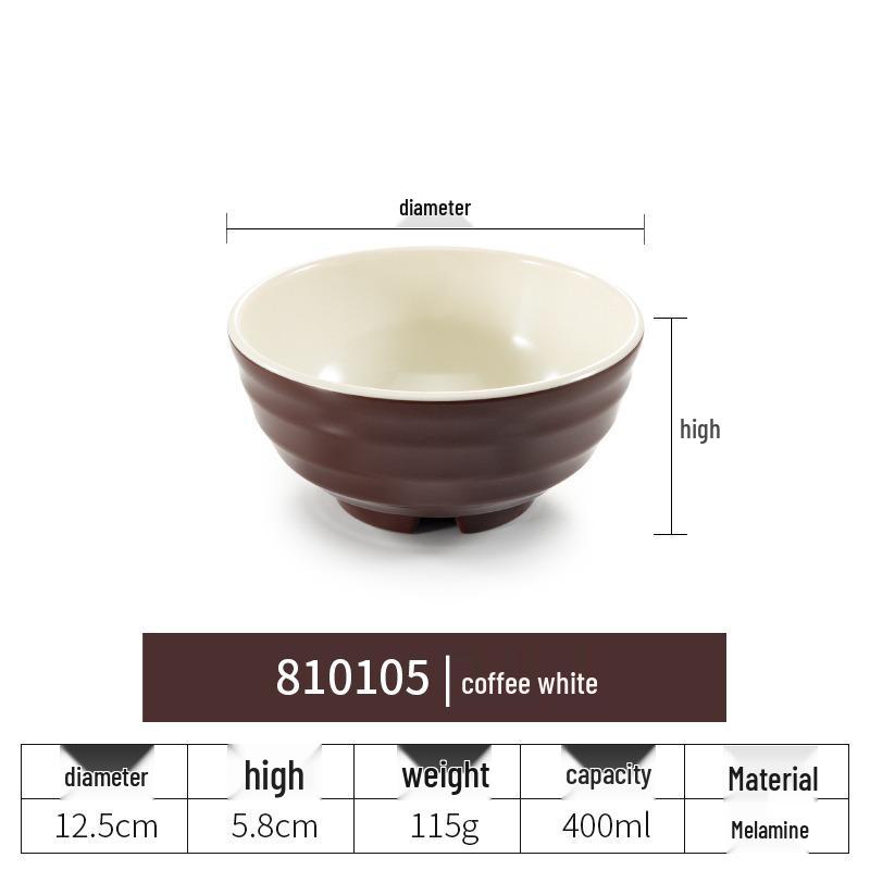 Net Celebrity Melamine Ramen Bowl: Two-Tone Creative Design, Large, Ideal for Mala Tang and Rice Noodles
Net Celebrity Melamine Ramen Bowl: Two-Tone Creative Design, Large, Ideal for Mala Tang and Rice Noodles