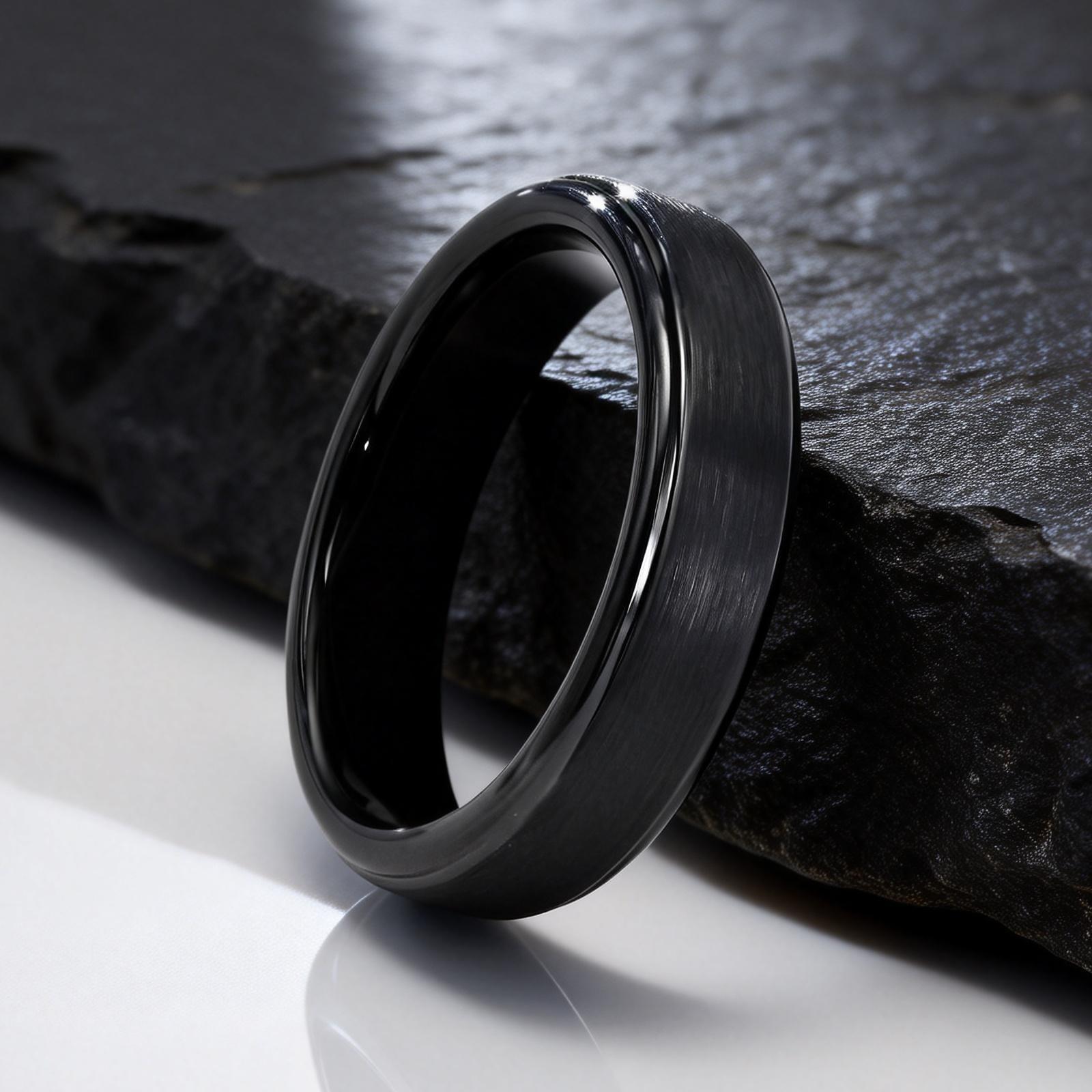 5mm Tungsten Carbide Ring for Men,Brushed Beveled Edge Scratch Resistant Couple Wedding Ring,Unisex Minimalist Jewelry Gift 6
5mm Tungsten Carbide Ring for Men,Brushed Beveled Edge Scratch Resistant Couple Wedding Ring,Unisex Minimalist Jewelry Gift 6