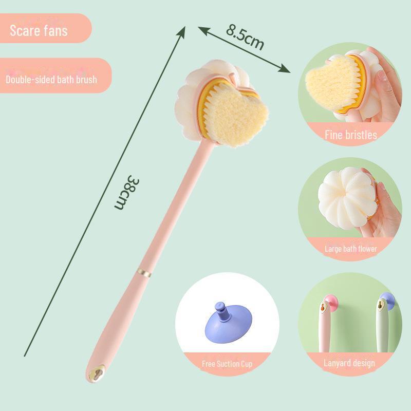 Популярная двухсторонняя щетка для ванны с длинной ручкой для чистки спины 100 pieces/box
Популярная двухсторонняя щетка для ванны с длинной ручкой для чистки спины 100 pieces/box