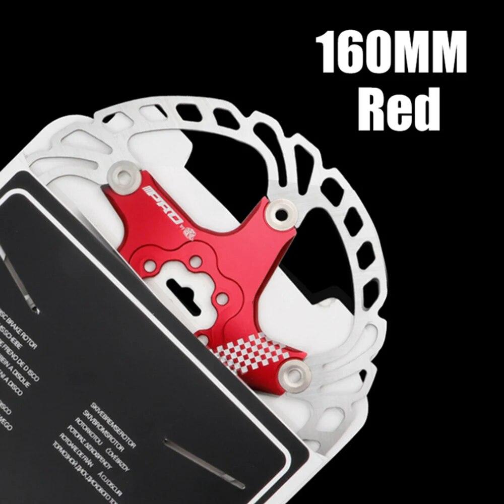 IIIPRO Bicycle Brake Rotor 140mm 160mm Disc Brake Rotor Floating MTB Bike Brake Rotor Bicycle Parts red-160mm
IIIPRO Bicycle Brake Rotor 140mm 160mm Disc Brake Rotor Floating MTB Bike Brake Rotor Bicycle Parts red-160mm