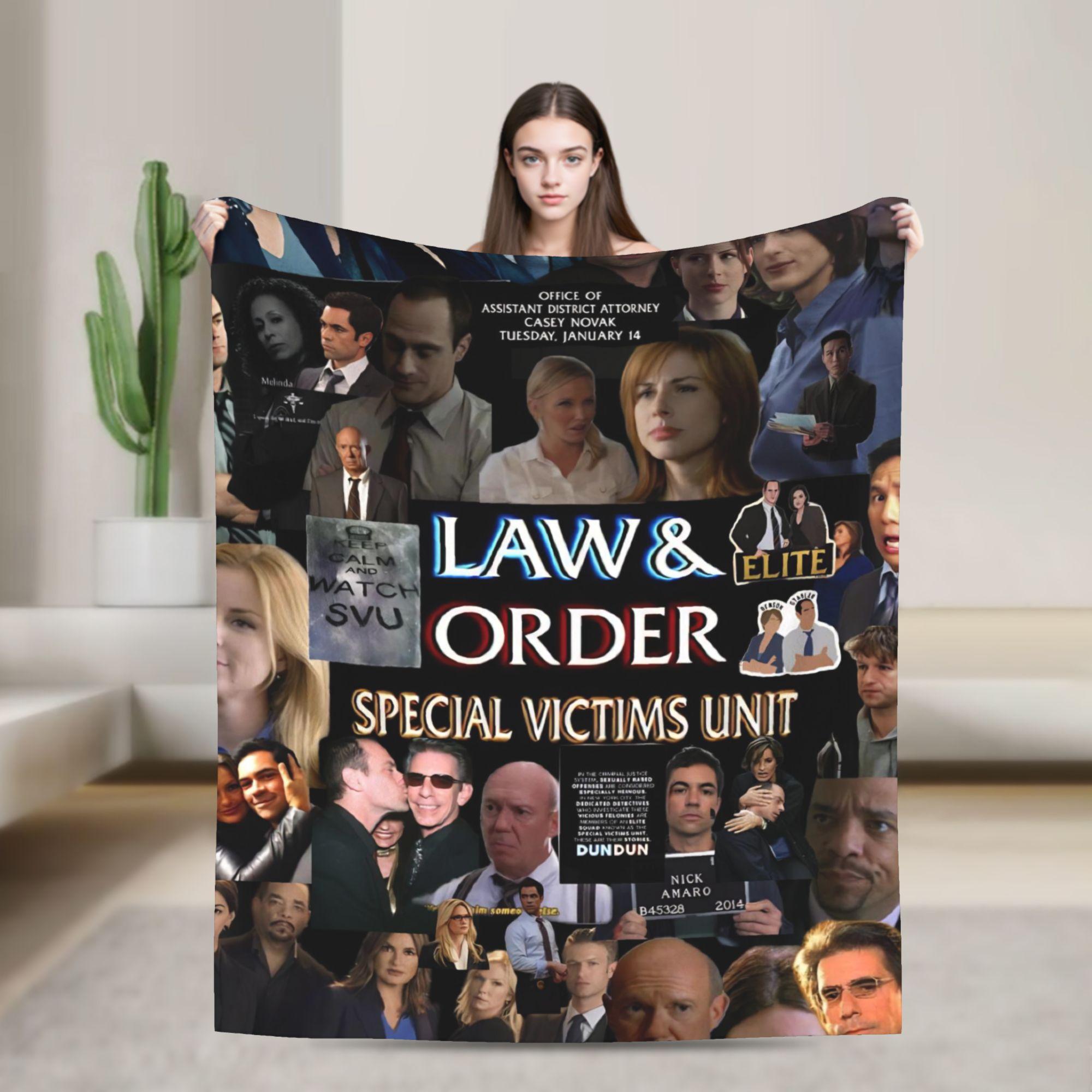 Law Order SVU Super Soft Blankets Picnic Plush Throw Blanket Fluffy Home Decor Flannel Bedspread Sofa Bed Cover 30x40in
Law Order SVU Super Soft Blankets Picnic Plush Throw Blanket Fluffy Home Decor Flannel Bedspread Sofa Bed Cover 30x40in