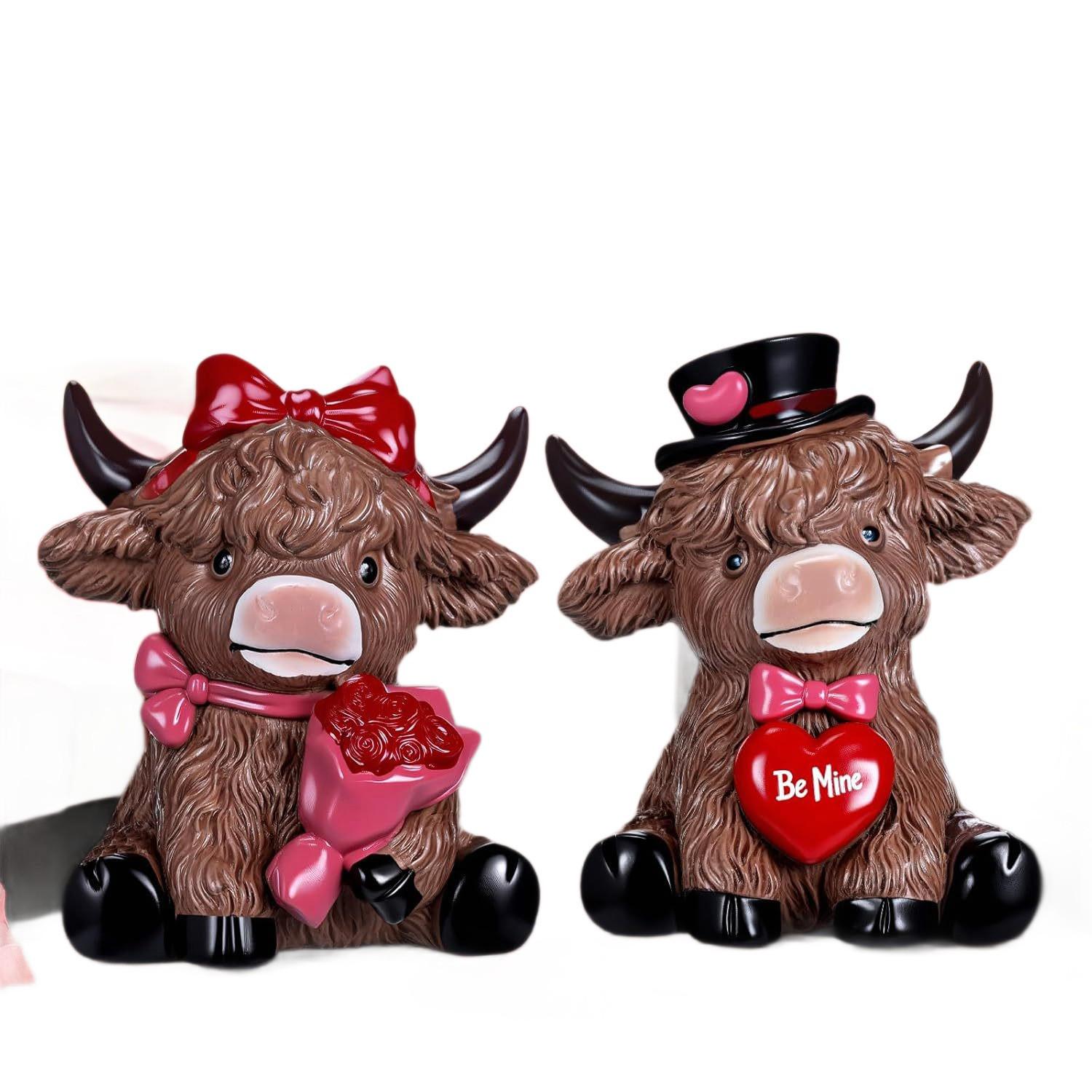 Valentine s Day Highland Cow Gift Statue - Home & Office Decoration
Valentine s Day Highland Cow Gift Statue - Home & Office Decoration