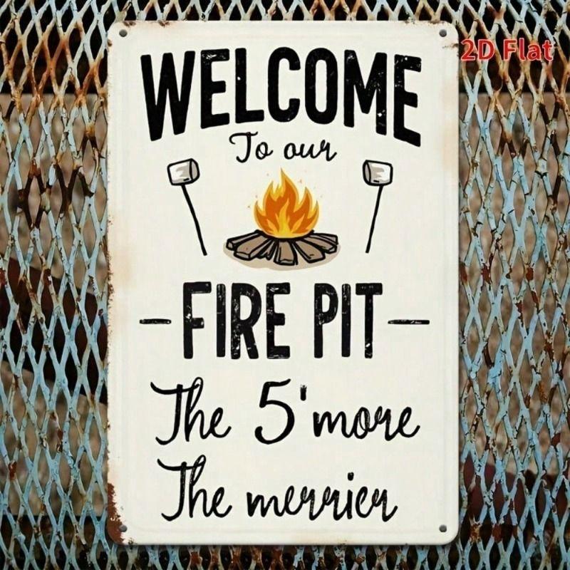 Welcome Camp Rustic Iron Wall Sign 20x30 cm, High Quality 2D Flat Metal Poster for Home
Welcome Camp Rustic Iron Wall Sign 20x30 cm, High Quality 2D Flat Metal Poster for Home