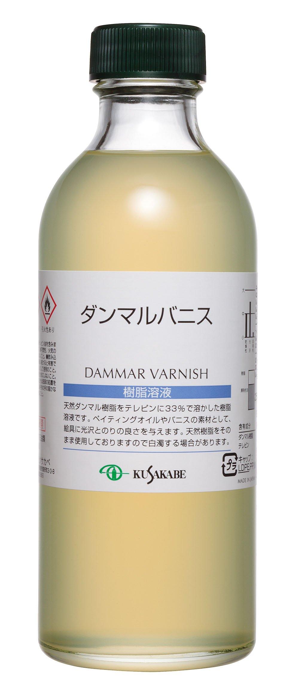 Kusakabe Dammal Vanish Painting Liquid 250ml
Kusakabe Dammal Vanish Painting Liquid 250ml