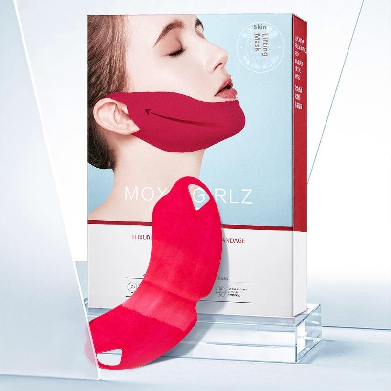 Rejuvenating Red Bandage Lift Mask Hydrating and Moisturizing V-shaped Face Tightening Masseter Face 5pc
Rejuvenating Red Bandage Lift Mask Hydrating and Moisturizing V-shaped Face Tightening Masseter Face 5pc