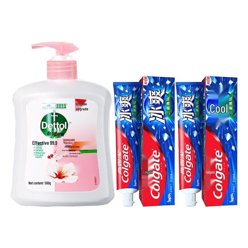 Dettol Hand Wash & Colgate Toothpaste Bundle
Dettol Hand Wash & Colgate Toothpaste Bundle