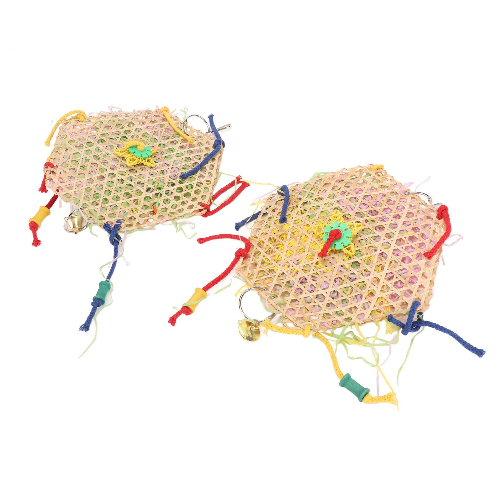 2Pcs Parrot Shredder Toys Vibrant Colors Relieve Boredom Hanging Bird Chewing Shredder Toys
2Pcs Parrot Shredder Toys Vibrant Colors Relieve Boredom Hanging Bird Chewing Shredder Toys