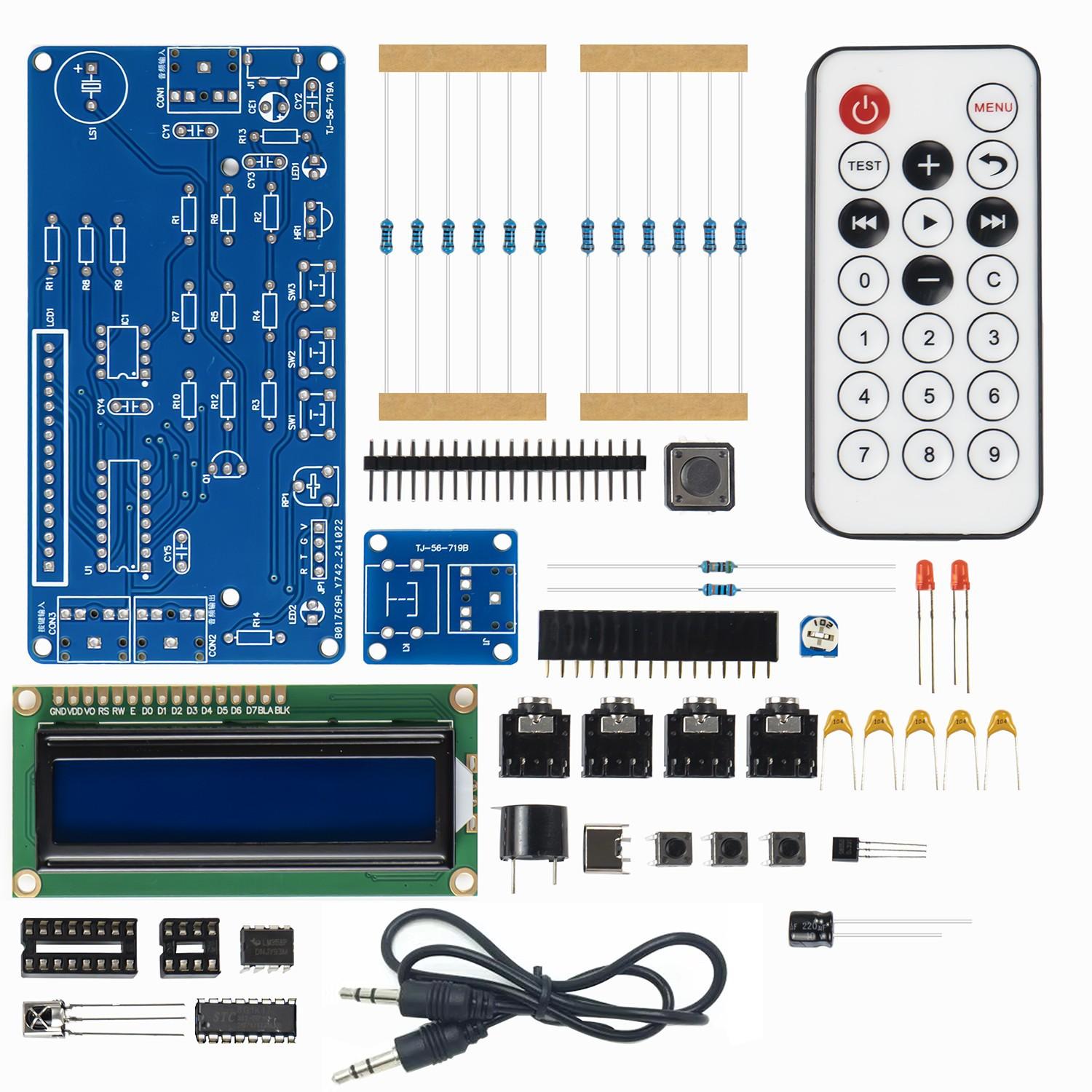 Morse Code Infrared Decoder ElectronicDIYMaker Kit Science Experiment Fun Board TJ-56-719
Morse Code Infrared Decoder ElectronicDIYMaker Kit Science Experiment Fun Board TJ-56-719