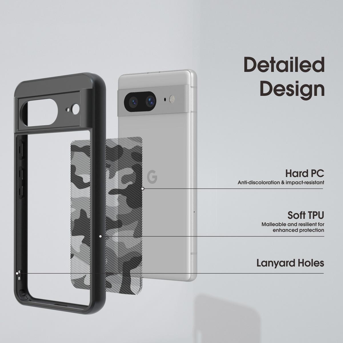IBMRS PC+TPU Phone Protector for Google Pixel 8 Cases Dustproof Phone Cover Grid Camouflage
IBMRS PC+TPU Phone Protector for Google Pixel 8 Cases Dustproof Phone Cover Grid Camouflage