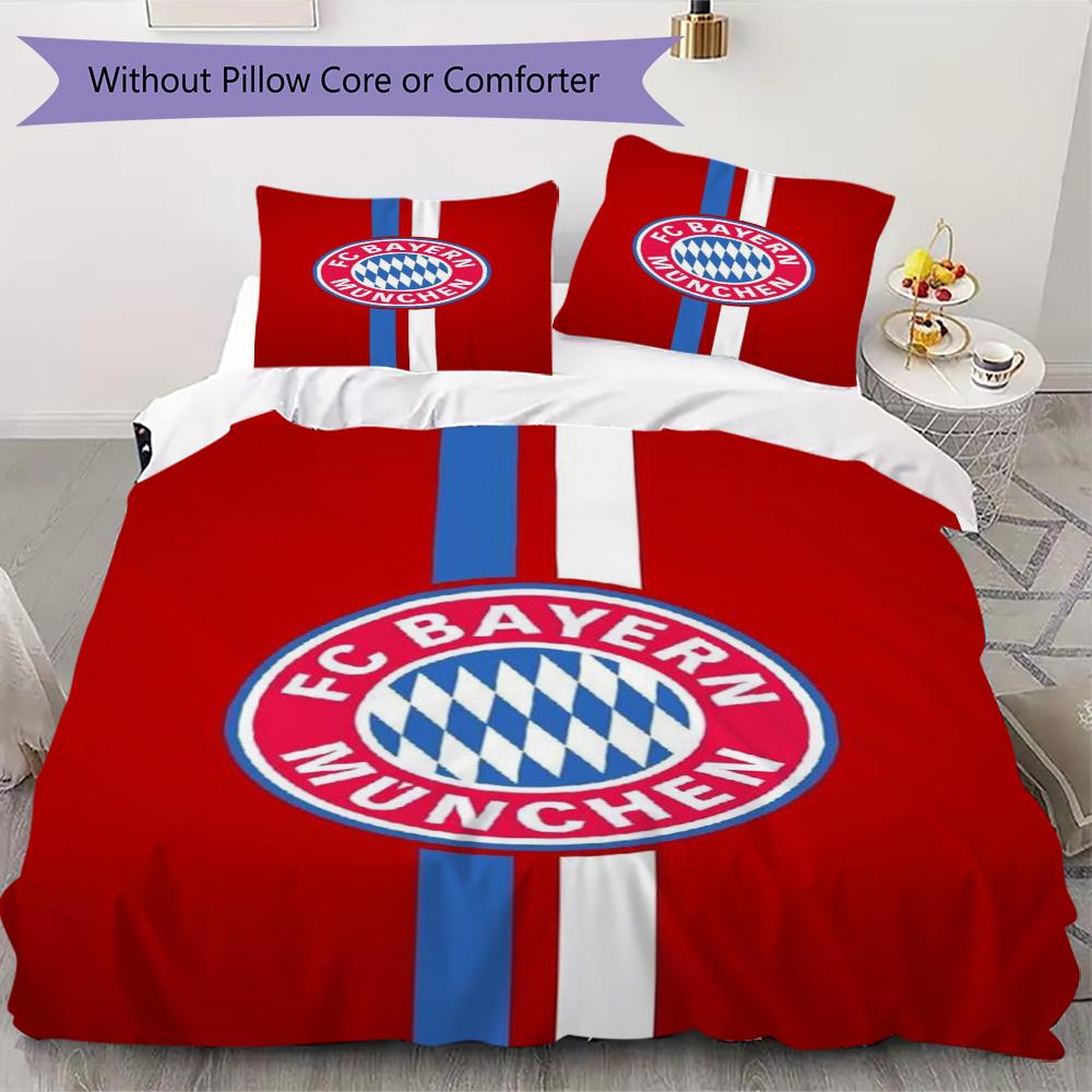FC Bayern Munich Pattern Bedding uilt Set uilt Cover Pillowcase Home Decoration Birthday Gift (1 * duvet cover + 2 * pillowcase without core)47 135x200cm
FC Bayern Munich Pattern Bedding uilt Set uilt Cover Pillowcase Home Decoration Birthday Gift (1 * duvet cover + 2 * pillowcase without core)47 135x200cm