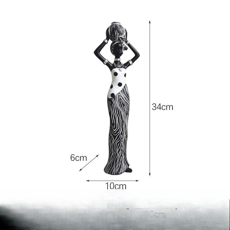 Творческие африканские черные украшения из смолы Экзотический дом Гостиная Вход Винный шкаф ТВ Тумба Украшения
Творческие африканские черные украшения из смолы Экзотический дом Гостиная Вход Винный шкаф ТВ Тумба Украшения