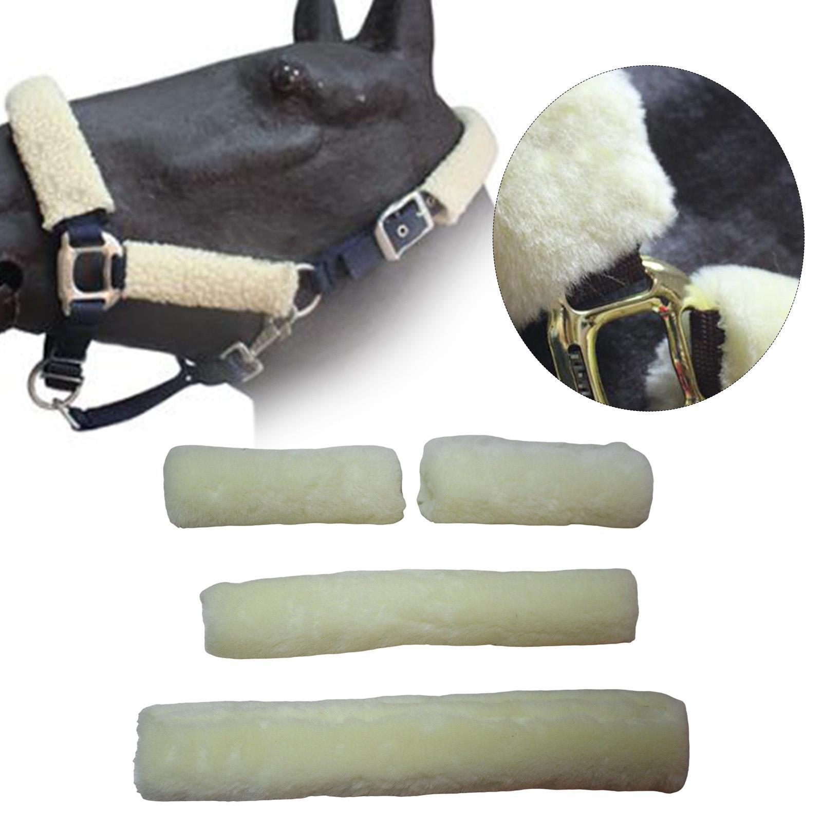 Набор из 4 чехлов на недоуздок для лошади, Легкий в уходе, Универсальный, Легкий и Удобный бежевый
Набор из 4 чехлов на недоуздок для лошади, Легкий в уходе, Универсальный, Легкий и Удобный бежевый