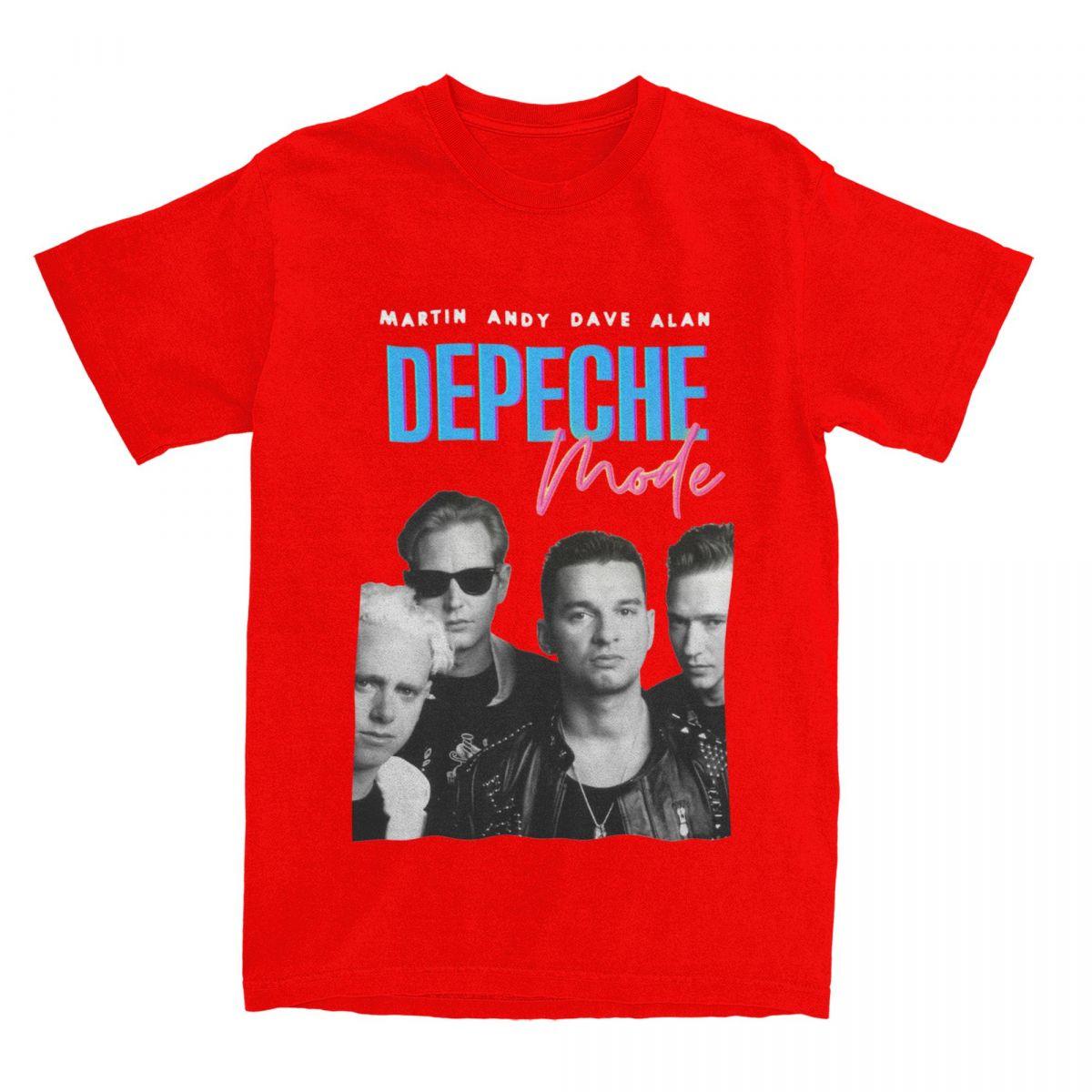 Casual Depeches Mode Retro T Shirt For Men Women 100Cotton Short Sleeve Round Neck Summer Top Tee S
Casual Depeches Mode Retro T Shirt For Men Women 100Cotton Short Sleeve Round Neck Summer Top Tee S