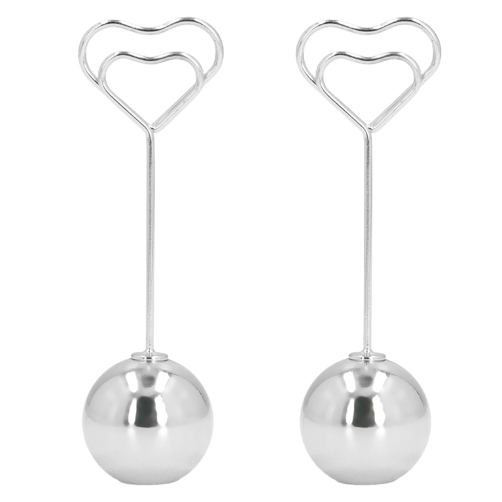 2Pcs Table Number Holder Heart Shaped Firm Stable Premium Metal Sturdy Wide Application Place Card Holder
2Pcs Table Number Holder Heart Shaped Firm Stable Premium Metal Sturdy Wide Application Place Card Holder