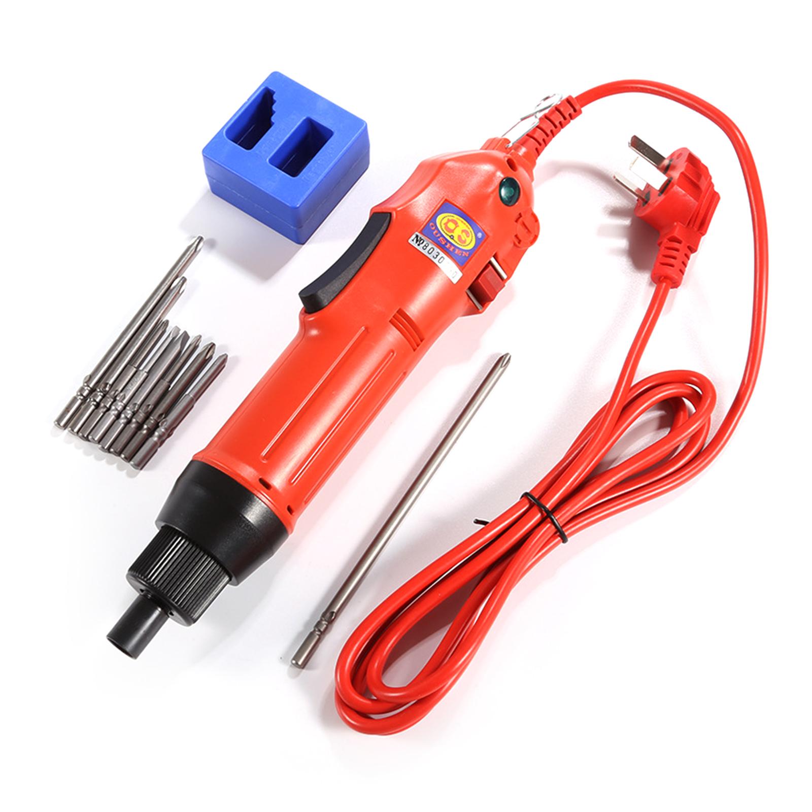 Electric Screwdriver AC220V Electric Screwdriver Drill Bit Stepless Speed Regulation Maintenance And Repair Tool 1
Electric Screwdriver AC220V Electric Screwdriver Drill Bit Stepless Speed Regulation Maintenance And Repair Tool 1