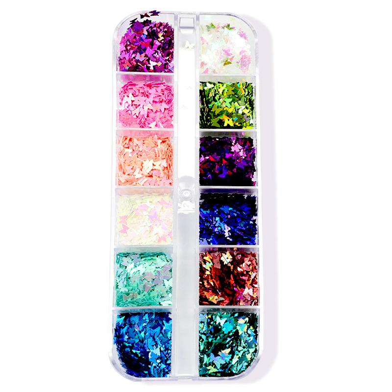 Ultra-thin butterfly sequins nail laser sequins eye makeup butterfly jewelry nail shaped sequins
Ultra-thin butterfly sequins nail laser sequins eye makeup butterfly jewelry nail shaped sequins