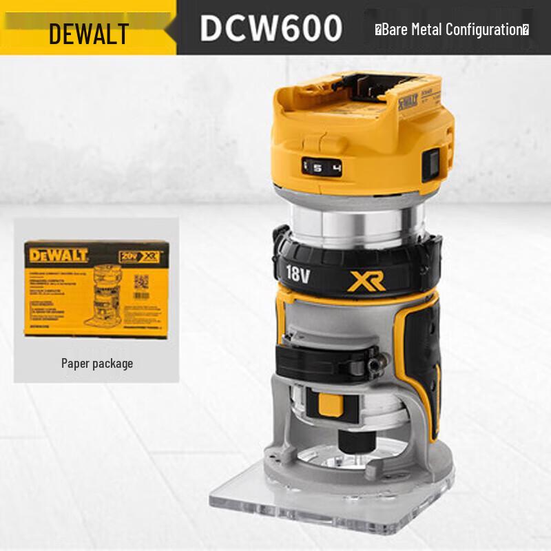 DeWalt 20V MAX XR Brushless Compact Router CN plug (adapter included)
DeWalt 20V MAX XR Brushless Compact Router CN plug (adapter included)