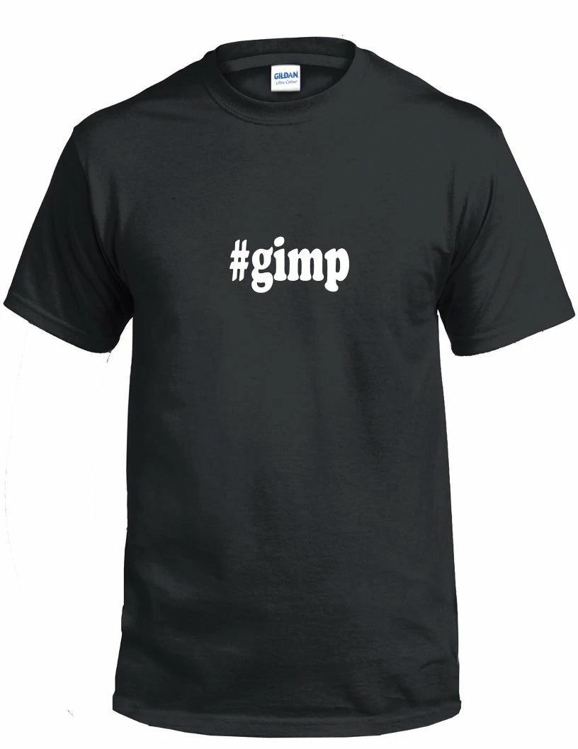 #gimp T-Shirt Hashtag Gimp Funny Gift Black White Cotton Tee Shirt S
#gimp T-Shirt Hashtag Gimp Funny Gift Black White Cotton Tee Shirt S