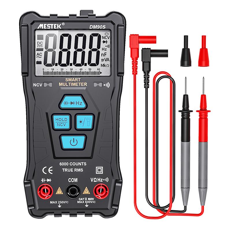 Digital Multimeter Have Spain and Poland Warehouse Auto Smart Range T-RMS DC AC Voltage Current Capacitance Ohm Diode
Digital Multimeter Have Spain and Poland Warehouse Auto Smart Range T-RMS DC AC Voltage Current Capacitance Ohm Diode