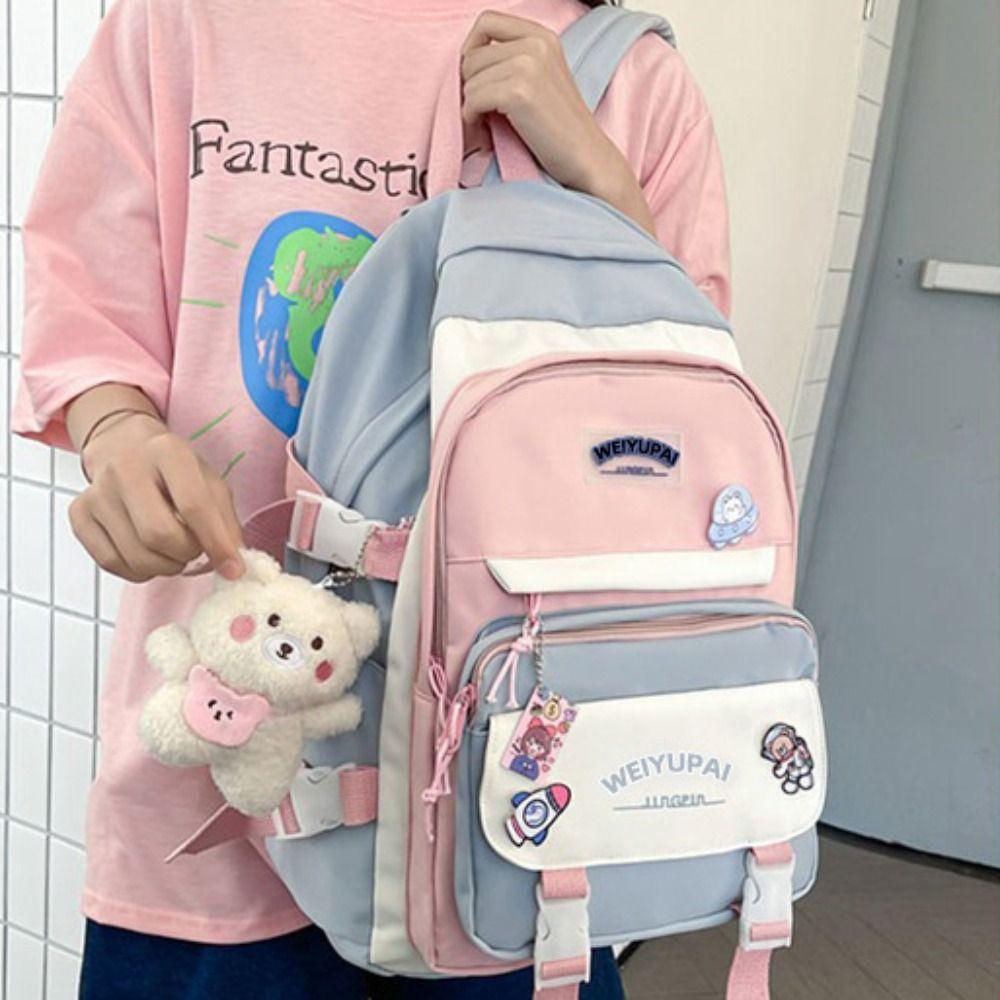 Ins Students School Bags Large Capacity Large Handbag Portable Teenage Shoulder Bags Girl pink-shoulder bag
Ins Students School Bags Large Capacity Large Handbag Portable Teenage Shoulder Bags Girl pink-shoulder bag