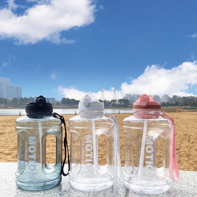 50Oz/1.5L Gallon Sport Bottle with Time Marker 85Oz/2.5L Pet Customization Plastic Jug Growler Straw Lid Bpa-Free
50Oz/1.5L Gallon Sport Bottle with Time Marker 85Oz/2.5L Pet Customization Plastic Jug Growler Straw Lid Bpa-Free