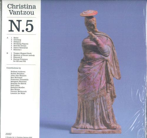 LP Record CHRISTINA VANTZOU - No. 5 KRANK235 Kranky 2022 US Dance & Electronica
LP Record CHRISTINA VANTZOU - No. 5 KRANK235 Kranky 2022 US Dance & Electronica