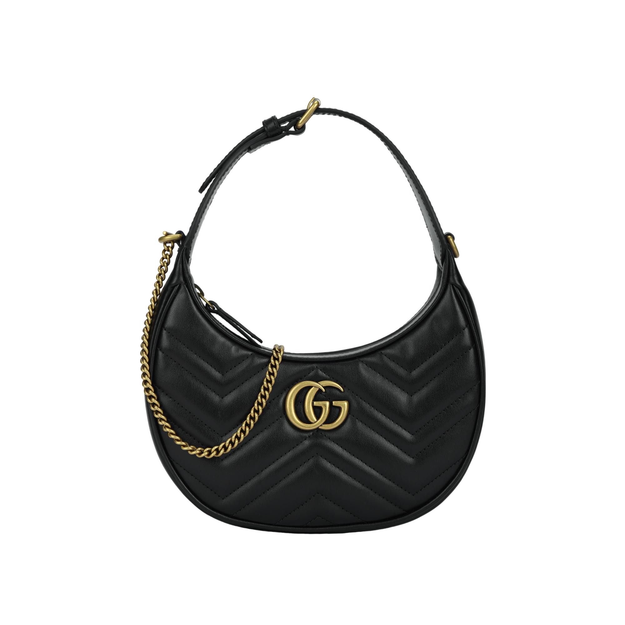 Gucci Gg Marmont Золотистого кольору Потерта Подвійна G Шкіряний Ланцюжок Подвійний Плечовий Ремінь V-подібна Простьобана Шкіра Сумка-Півмісяць Basic+Dust Bag чорний
Gucci Gg Marmont Золотистого кольору Потерта Подвійна G Шкіряний Ланцюжок Подвійний Плечовий Ремінь V-подібна Простьобана Шкіра Сумка-Півмісяць Basic+Dust Bag чорний