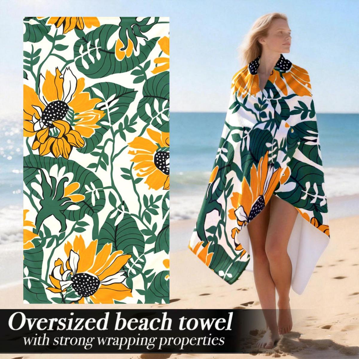 Extra Large Plush Absorbent Luxury Oversized Beach Towel | Soft Microfiber, Strong Wrapping Properties, Suitable For Sports, Swi W30*H60(CM)
Extra Large Plush Absorbent Luxury Oversized Beach Towel | Soft Microfiber, Strong Wrapping Properties, Suitable For Sports, Swi W30*H60(CM)
