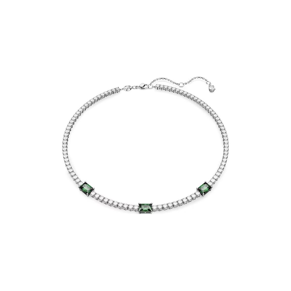 Swarovski Matrix Tennis Gemstone Necklace Women necklace Silver 5666168 Box (Random Color)
Swarovski Matrix Tennis Gemstone Necklace Women necklace Silver 5666168 Box (Random Color)
