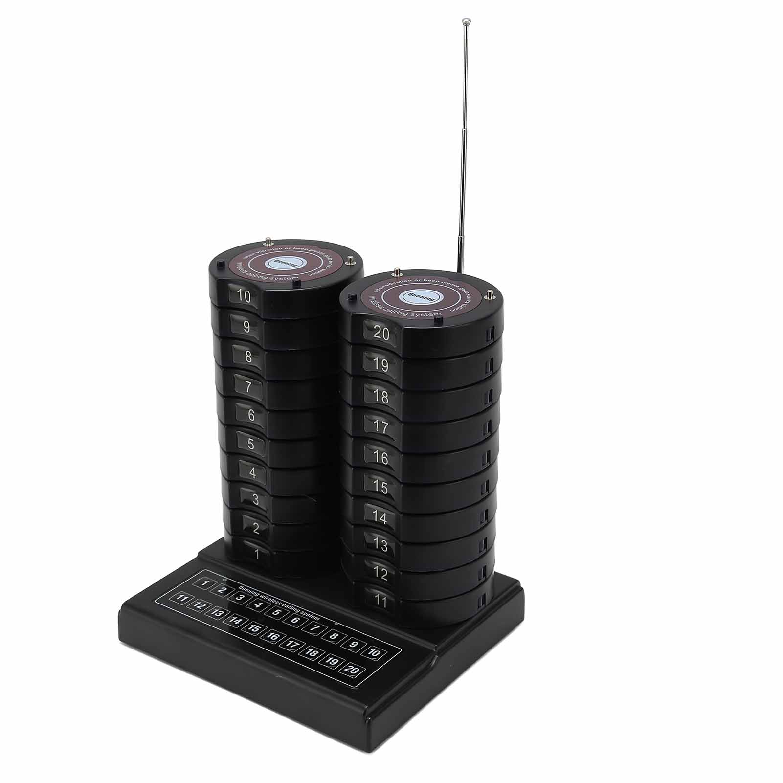 Беспроводная система вызова от 1 до 20 20 каналов Plug and Play Ресторанные пейджинговые системы для пиццерий US Plug
Беспроводная система вызова от 1 до 20 20 каналов Plug and Play Ресторанные пейджинговые системы для пиццерий US Plug