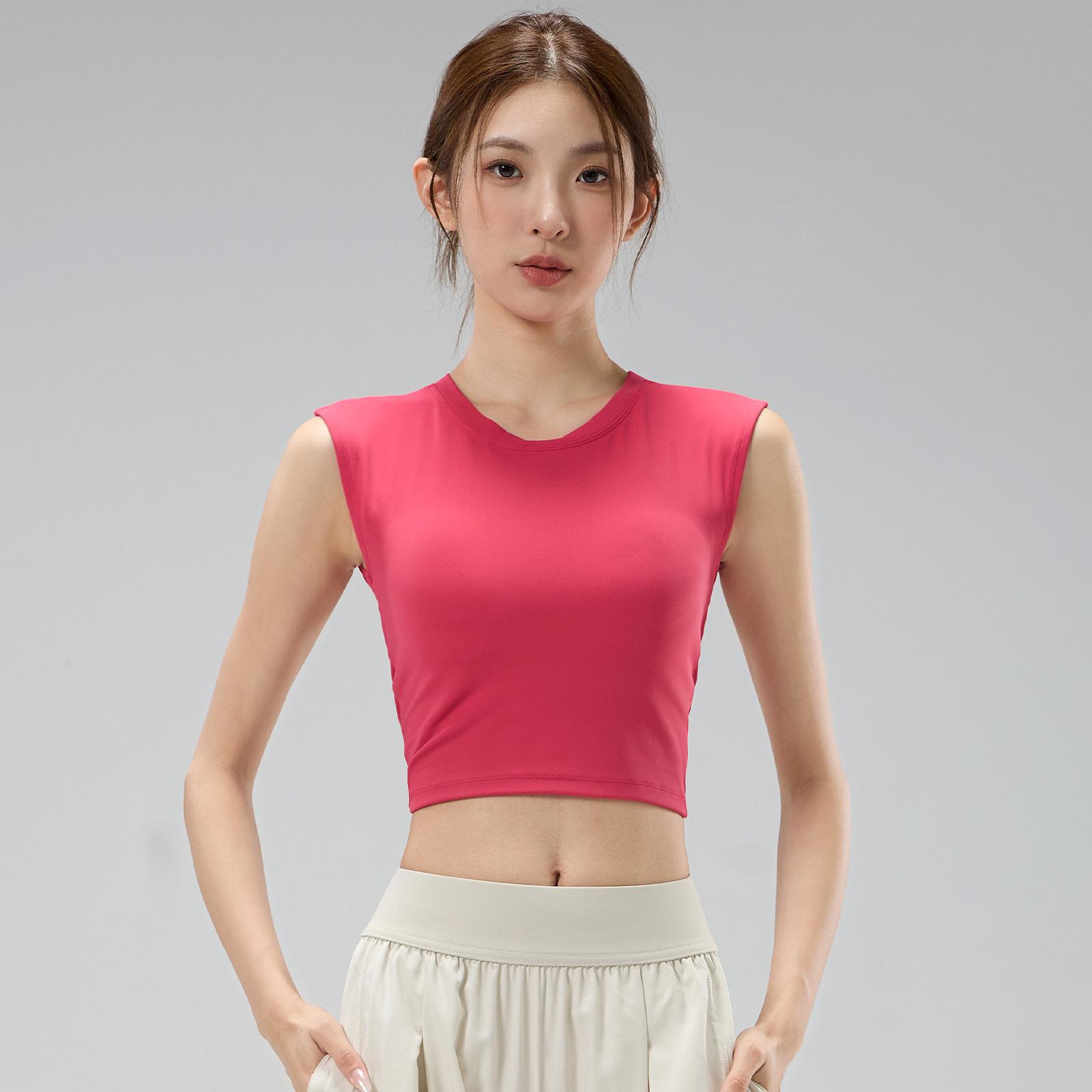 Women s Slimming Backless Yoga Tank with Fixed Bra Pads Small
Women s Slimming Backless Yoga Tank with Fixed Bra Pads Small
