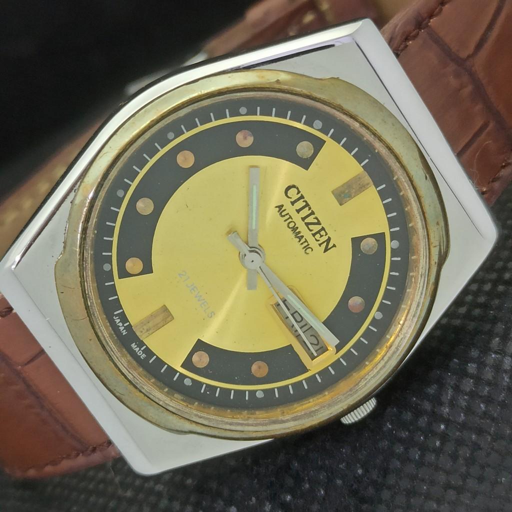 Б/У винтажные мужские часы Citizen Automatic 8200 из Японии D/D с золотыми часами 538-a284216-9 SKU538-a284216
Б/У винтажные мужские часы Citizen Automatic 8200 из Японии D/D с золотыми часами 538-a284216-9 SKU538-a284216