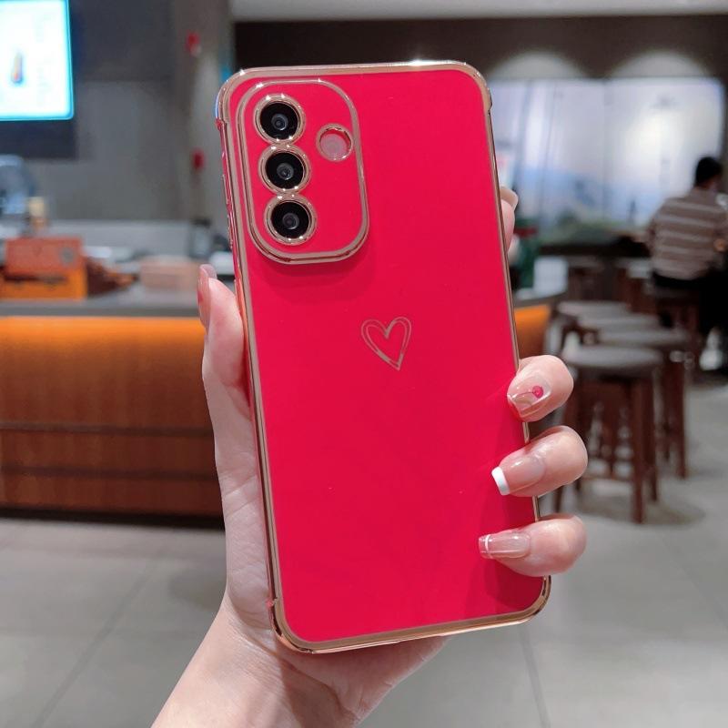 Suitable for Samsung S25ULTRA Electroplated Small Love Mobile Phone Case A56 Four Corner Anti Fall A16 Full Inclusive Protective Case Galaxy A56(5G)
Suitable for Samsung S25ULTRA Electroplated Small Love Mobile Phone Case A56 Four Corner Anti Fall A16 Full Inclusive Protective Case Galaxy A56(5G)