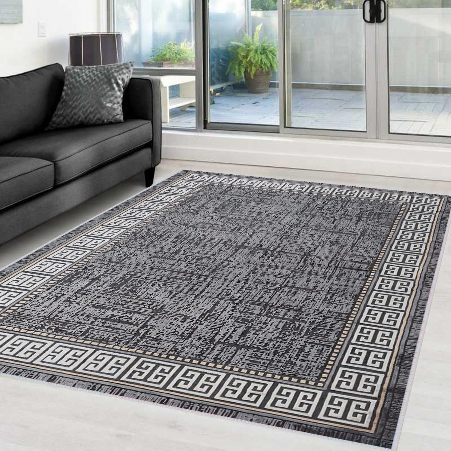 Rovigo Home Цифровая печать Моющийся нескользящий напольный ковер для гостиной RVG0352 50 x 80 серый
Rovigo Home Цифровая печать Моющийся нескользящий напольный ковер для гостиной RVG0352 50 x 80 серый