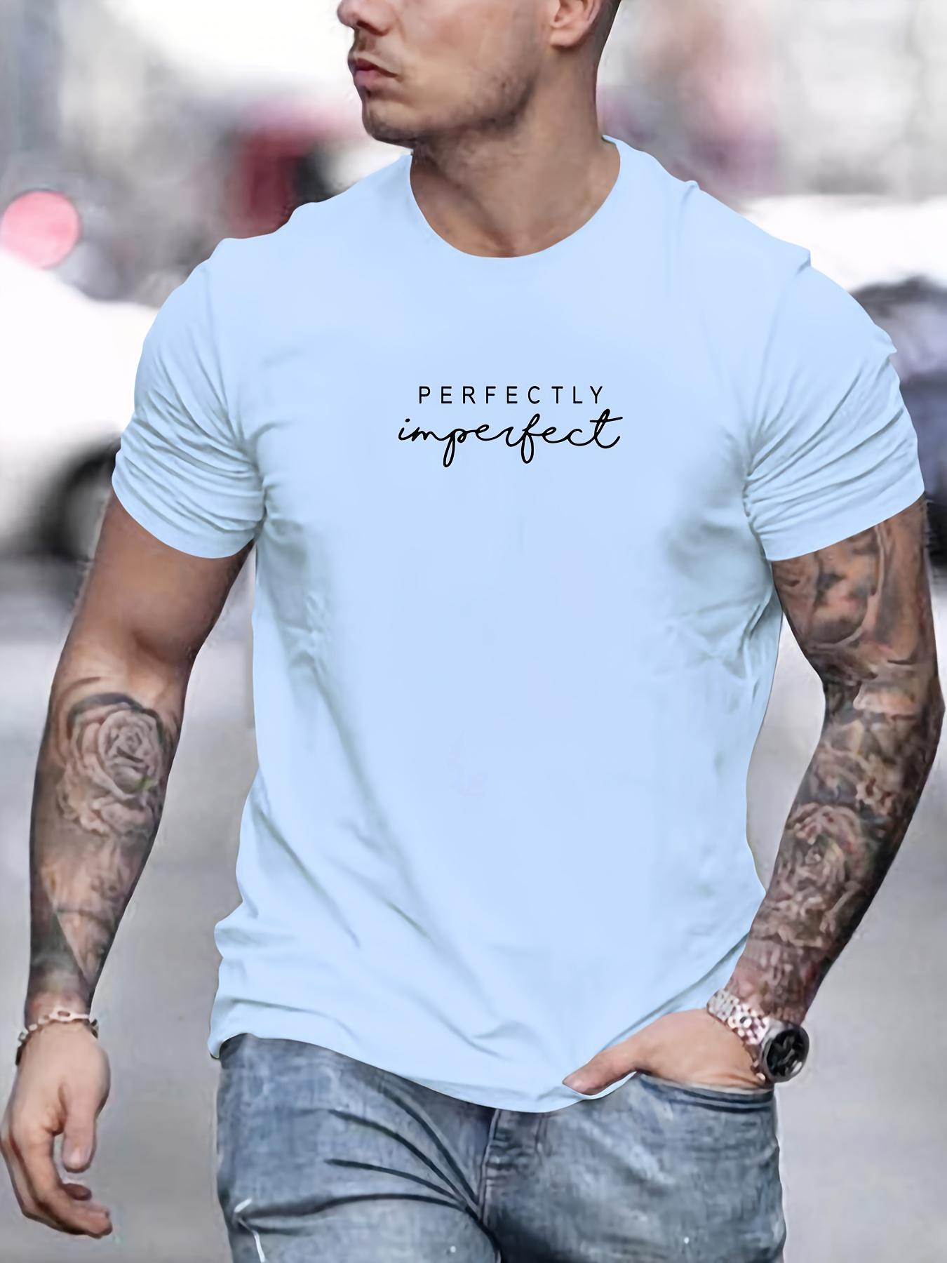 Men s summer 100% cotton fashionable casual loose sports classic PERFECTLY letter printed round neck short sleeved T-shirt top 5XL різнокольоровий
Men s summer 100% cotton fashionable casual loose sports classic PERFECTLY letter printed round neck short sleeved T-shirt top 5XL різнокольоровий