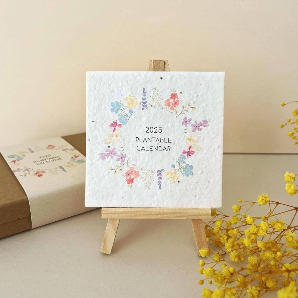 A Unique Floral Design Plantable Seed Calendar 2025 Plantable Desk Calendar 2025 for Plant Lovers
A Unique Floral Design Plantable Seed Calendar 2025 Plantable Desk Calendar 2025 for Plant Lovers