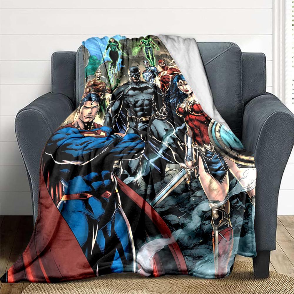 1pc Justice League Blanket Polyester Fiber, All Season Comfort for Sofa, Bed, Office, Car, Camping Ideal Home Decor & Gift, Office Comfort 80x120cm
1pc Justice League Blanket Polyester Fiber, All Season Comfort for Sofa, Bed, Office, Car, Camping Ideal Home Decor & Gift, Office Comfort 80x120cm