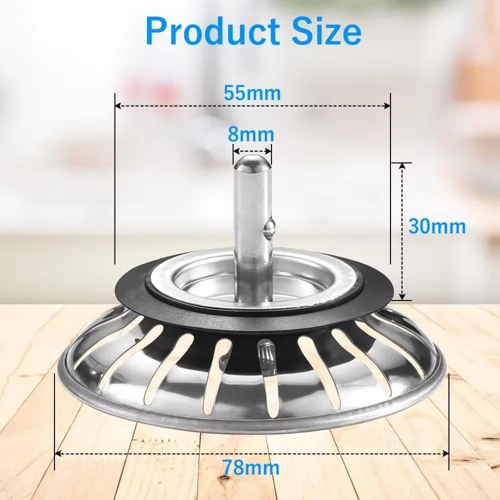 78/79/82/84mm Kitchen Sink Filter Hole Bathtub Hair Catcher Stopper Bathroom Sewer Drain Strainer Basin Sink Waste Filter Tool
78/79/82/84mm Kitchen Sink Filter Hole Bathtub Hair Catcher Stopper Bathroom Sewer Drain Strainer Basin Sink Waste Filter Tool