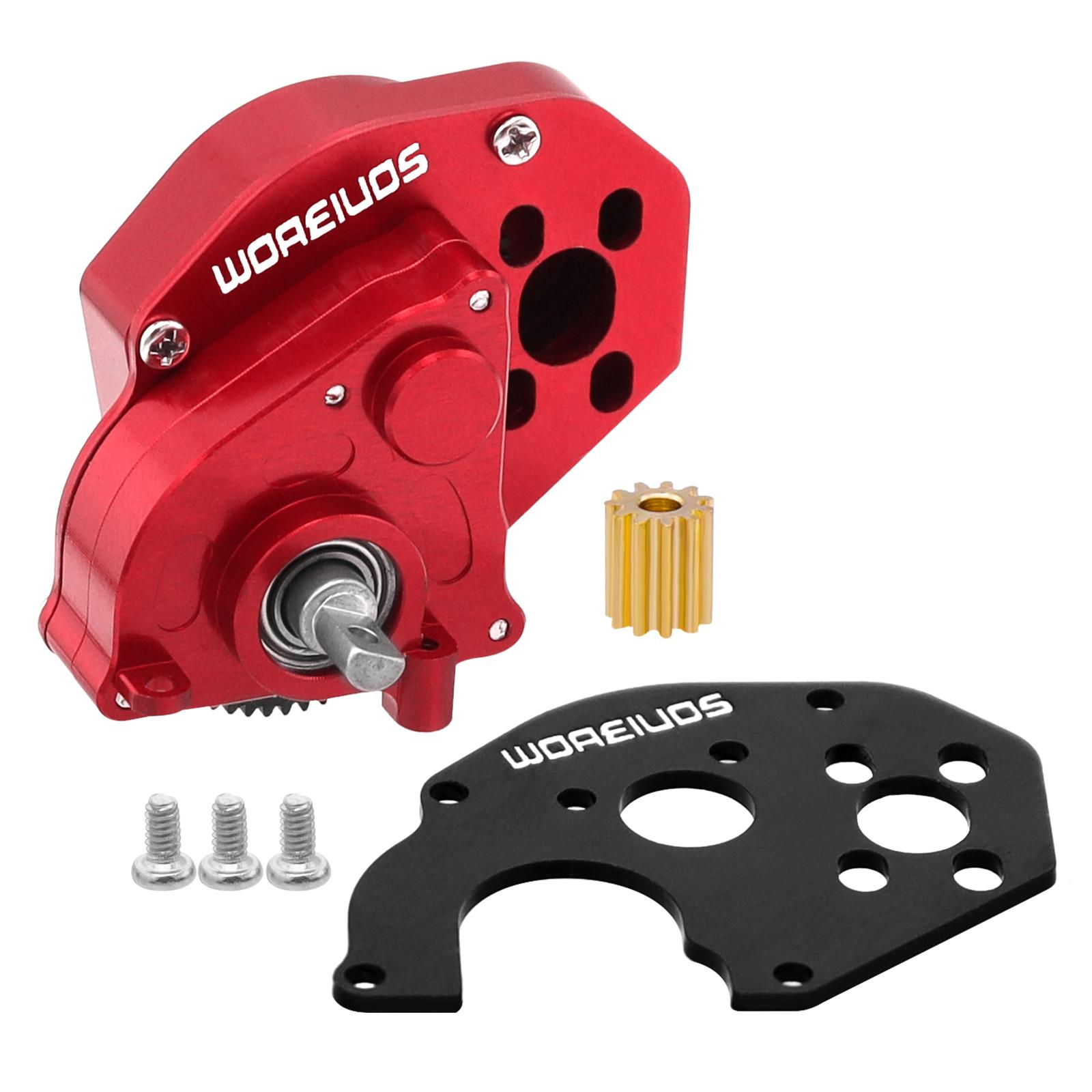 Complete Transmission Gearbox Aluminum Alloy Complete Gearbox Upgrade Parts Accessories for Axial SCX24 1/24 RC Crawler червоний
Complete Transmission Gearbox Aluminum Alloy Complete Gearbox Upgrade Parts Accessories for Axial SCX24 1/24 RC Crawler червоний